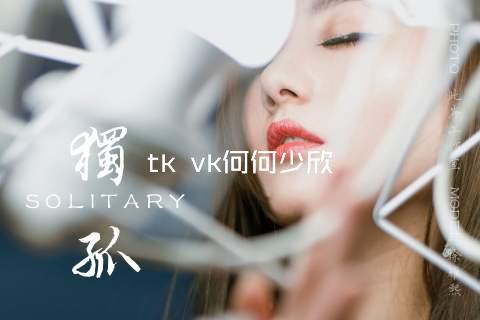 tk vk何何少欣